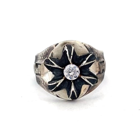 .380 Caliber Eagle Signet Bullet Ring / ALL STERLING SILVER Sizes 5-7.5