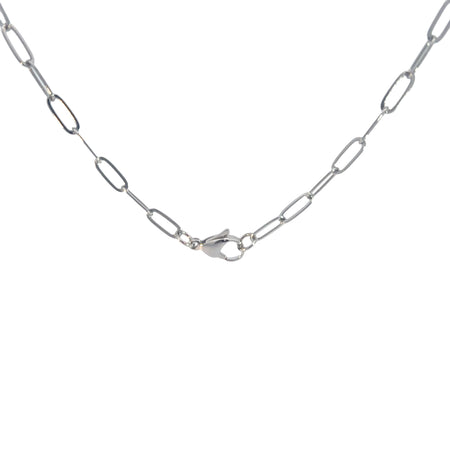 Small Paperclip Chain / Sterling Silver