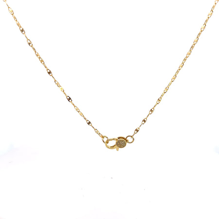 Small Mariner Chain / 14K Gold Plated