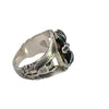 9mm Eagle Signet Bullet Ring / ALL STERLING SILVER Sizes 11-13