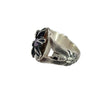 9mm Eagle Signet Bullet Ring / ALL STERLING SILVER Sizes 8-10.5