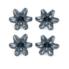 9mm Small Bullet Plume Tux Studs / ALL STERLING SILVER