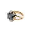 9mm Small Bullet Ring / 14k Gold Band Sizes 5-7.5