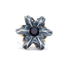 .45 Caliber Large Bullet Trophy Ring / Sterling Silver Band + Stone