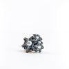 Cluster Ring / Sterling Silver Band Sizes 11-13