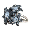Bullet Cluster Ring / ALL STERLING SILVER Sizes 11-13