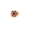Valor Signet Ring / 14K ROSE GOLD Sizes 5-7.5