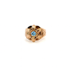 Valor Signet Ring / 14K ROSE GOLD Sizes 5-7.5