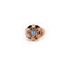 Valor Signet Ring / 14K ROSE GOLD Sizes 5-7.5