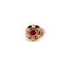 Valor Signet Ring / 14K ROSE GOLD Sizes 5-7.5
