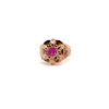 Valor Signet Ring / 14K ROSE GOLD Sizes 5-7.5