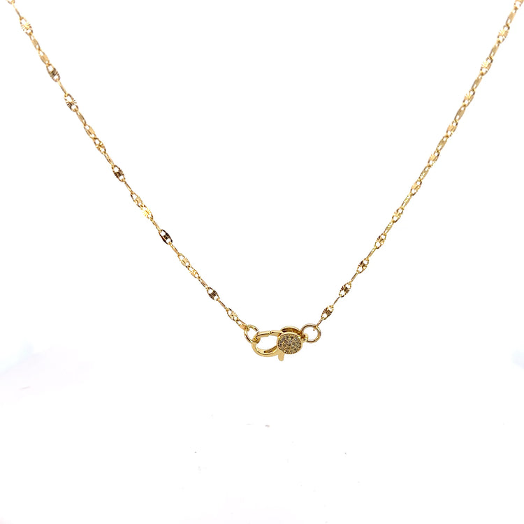 Small Mariner Chain / 14K Gold Plated