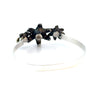 Triple Bloom Bracelet / ALL STERLING SILVER