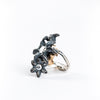 Vertical Ring / Sterling Silver Band Sizes 5-7.5