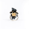 Vertical Ring / Sterling Silver Band Sizes 8-10.5