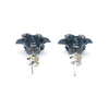 .380 Caliber Plume Earrings / ALL STERLING SILVER