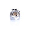 .45 Caliber Large Bullet Trophy Ring / Sterling Silver Band - No Stone