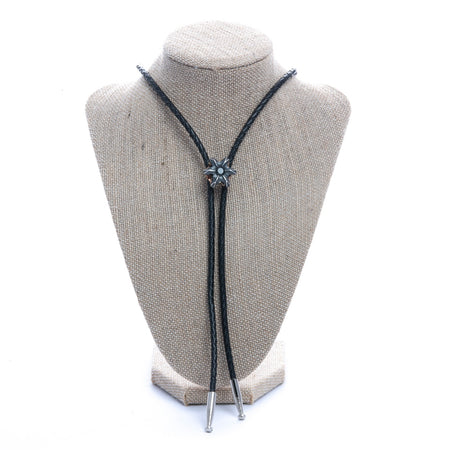 .45 Caliber Large Bullet Bolo Tie / ALL STERLING SILVER